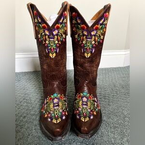 Old Gringo 8.5 B Sora Floral Western Cowboy Cowgirl Boots Easter mothers day